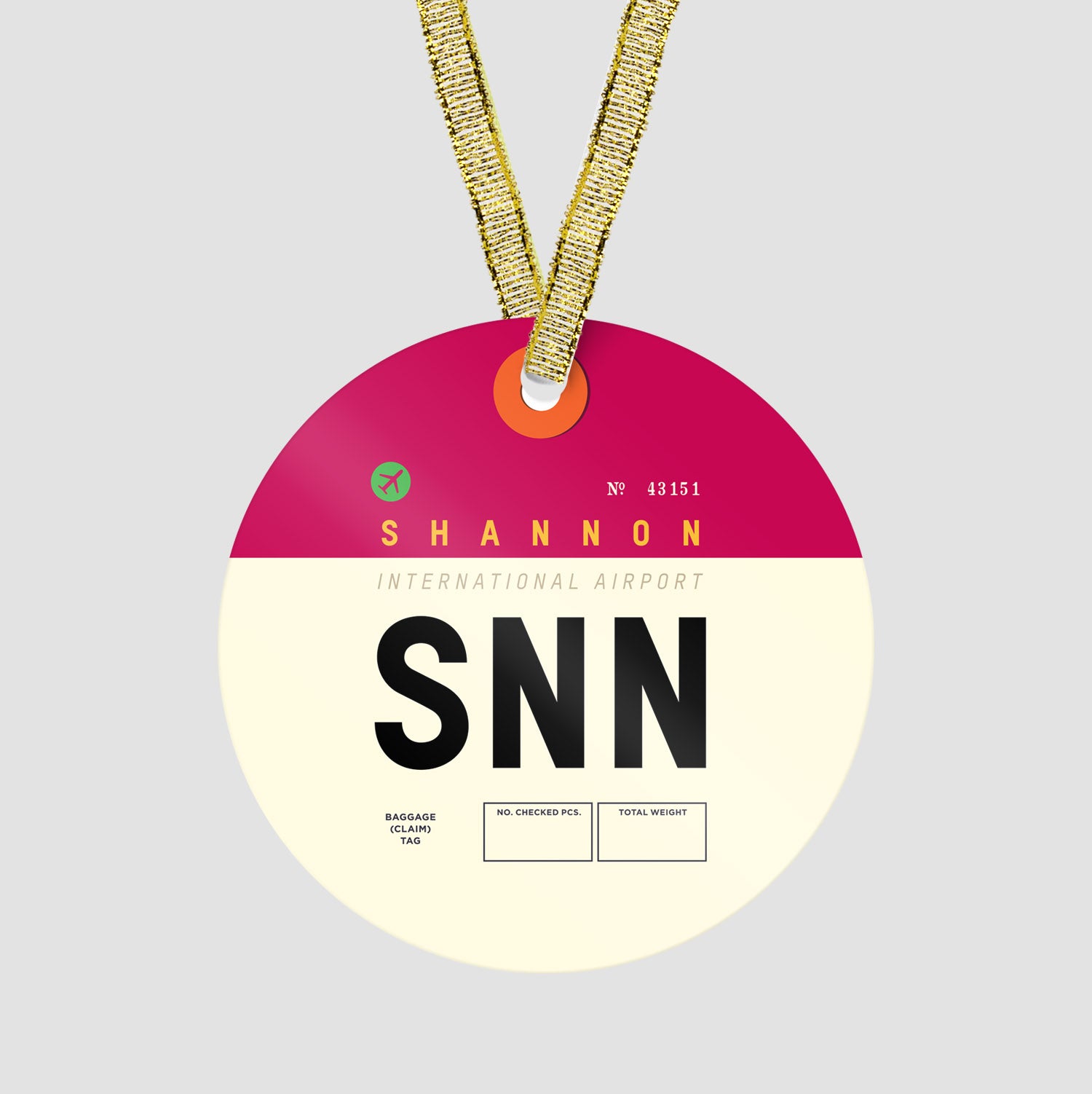 SNN - Ornament - Airportag