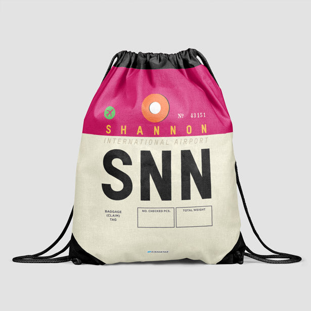 SNN - Drawstring Bag - Airportag