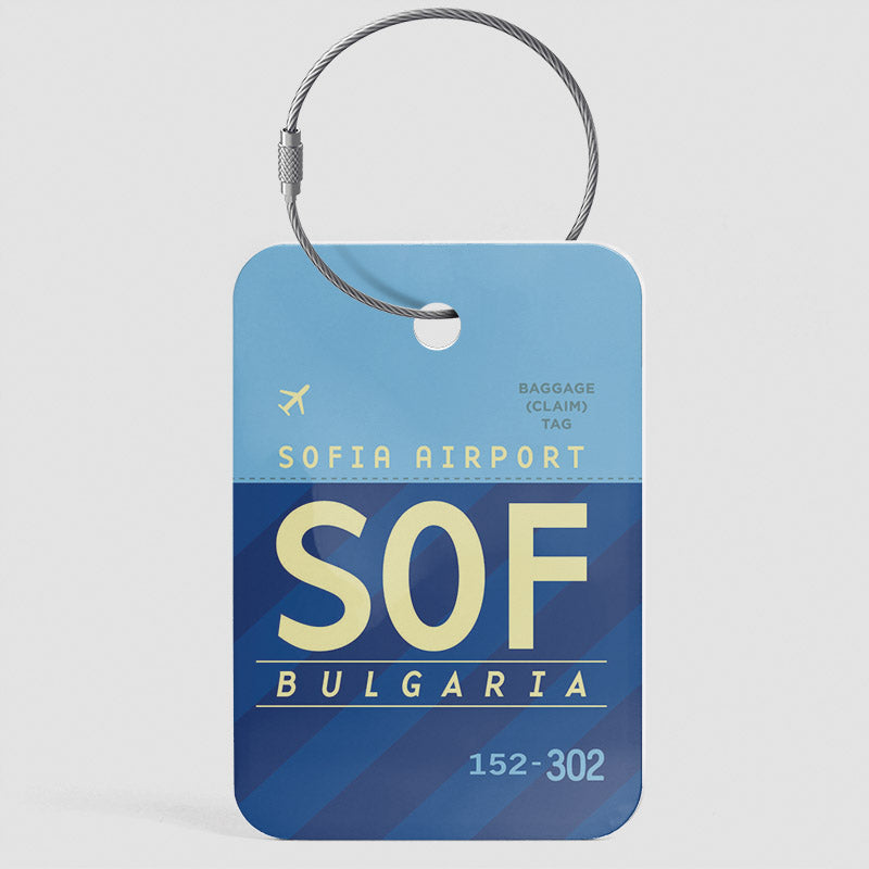 SOF - Étiquette de bagage