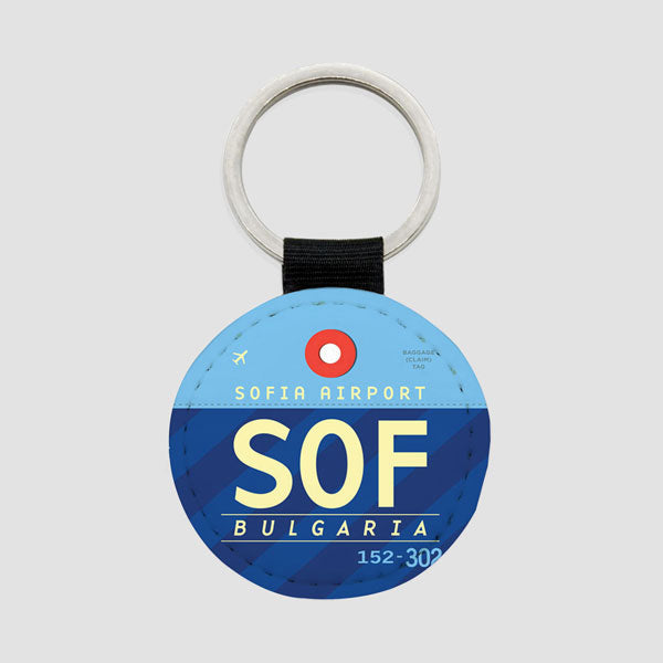 SOF - Round Keychain