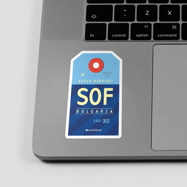 SOF - Sticker - Airportag