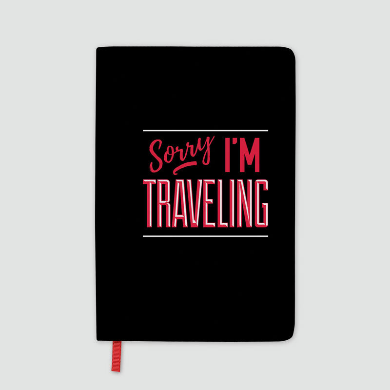 Sorry, I'm traveling - Journal