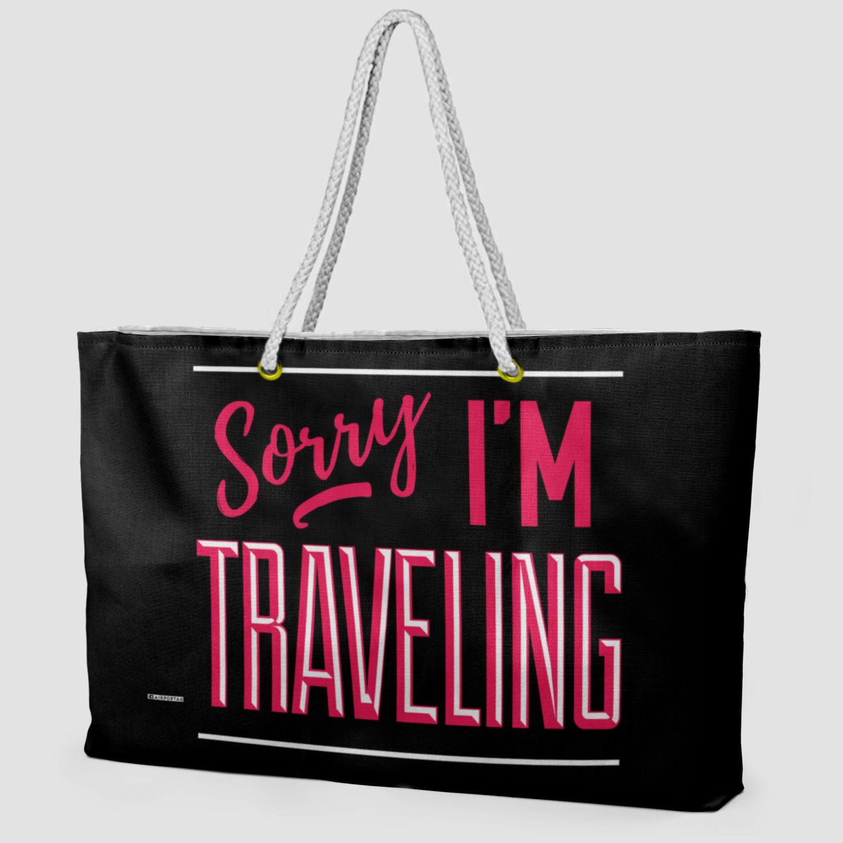 Sorry, I'm traveling - Weekender Bag - Airportag