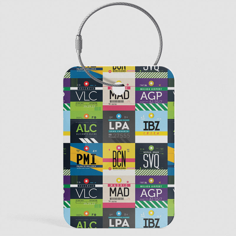 Spanish Airports - Luggage Tag