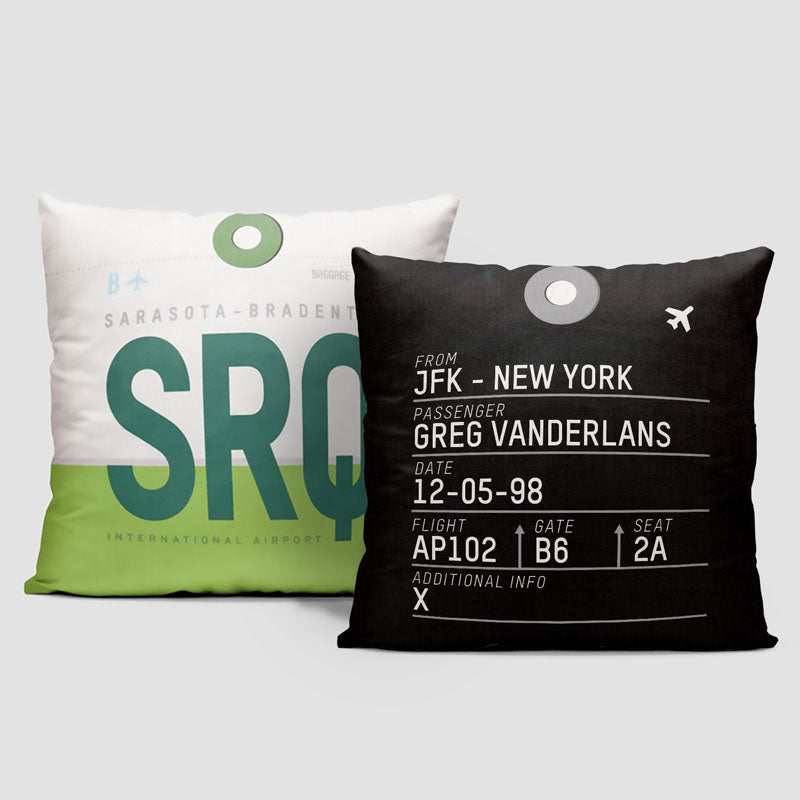 SRQ - Throw Pillow