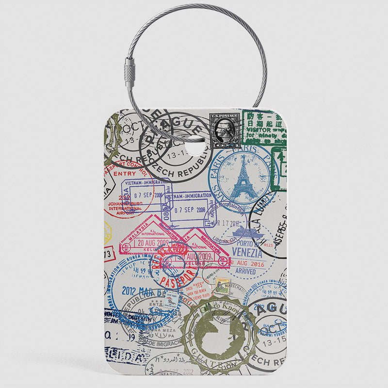 Stamps - Luggage Tag