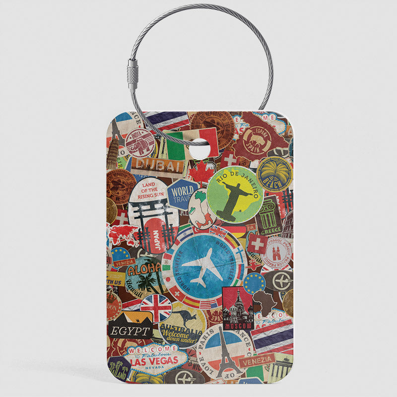 School bag Stickers - Free travel Stickers