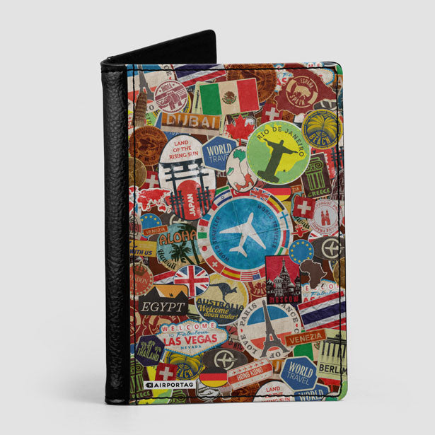 Travel Stickers - Passport Cover - Airportag