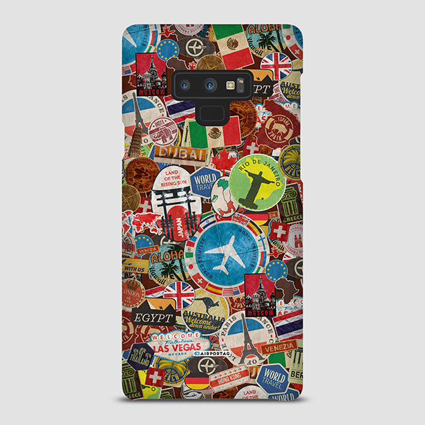 Travel Stickers - Phone Case airportag.myshopify.com