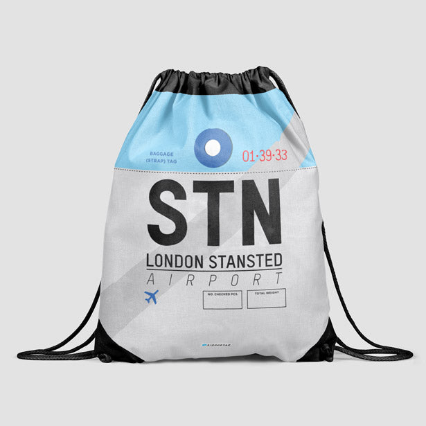 STN - Drawstring Bag - Airportag