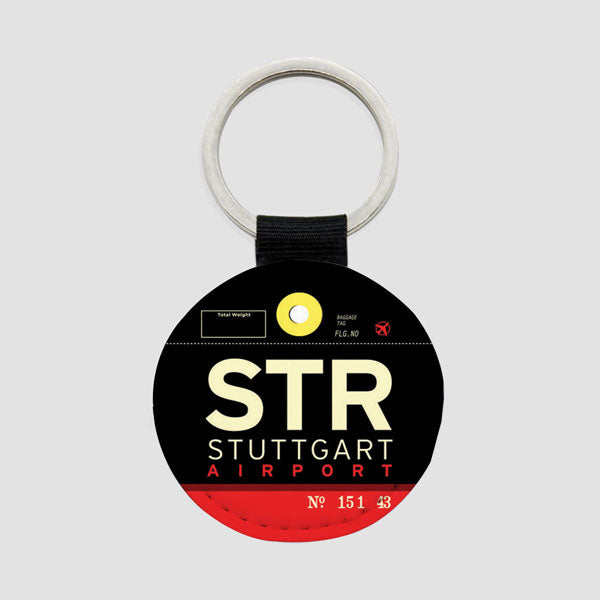 STR - Round Keychain