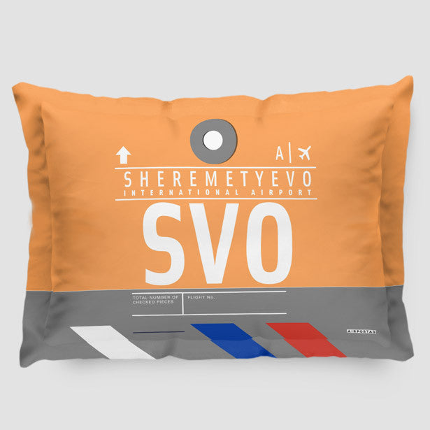 SVO - Pillow Sham - Airportag