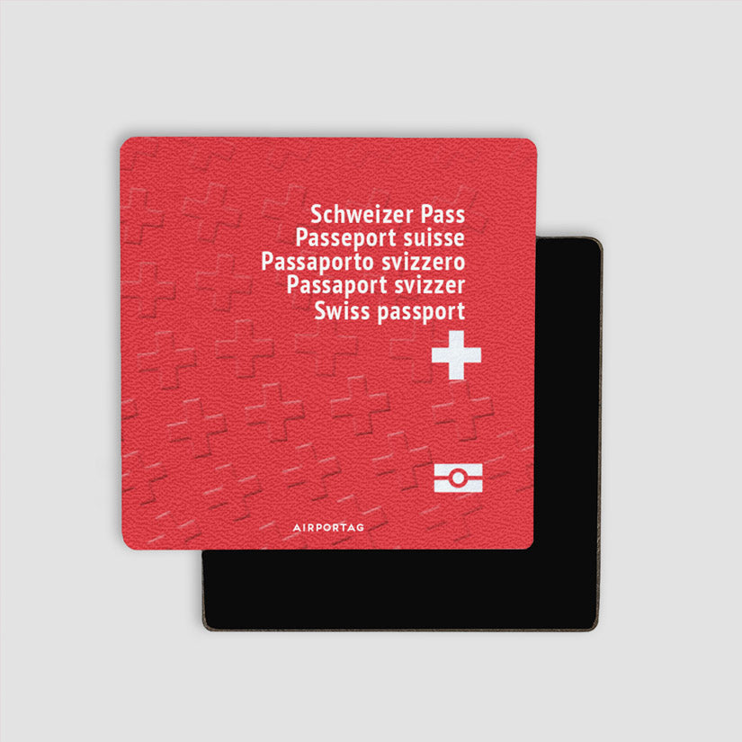 Switzerland - Passport Magnet