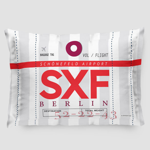 SXF - Pillow Sham - Airportag