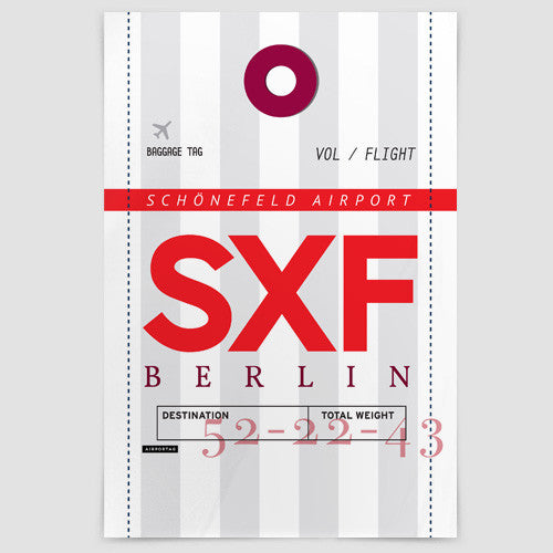 SXF - Poster - Airportag