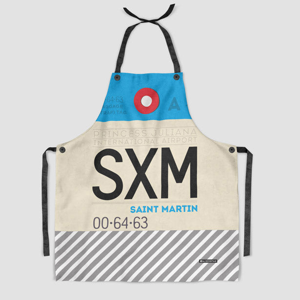 SXM - Kitchen Apron - Airportag