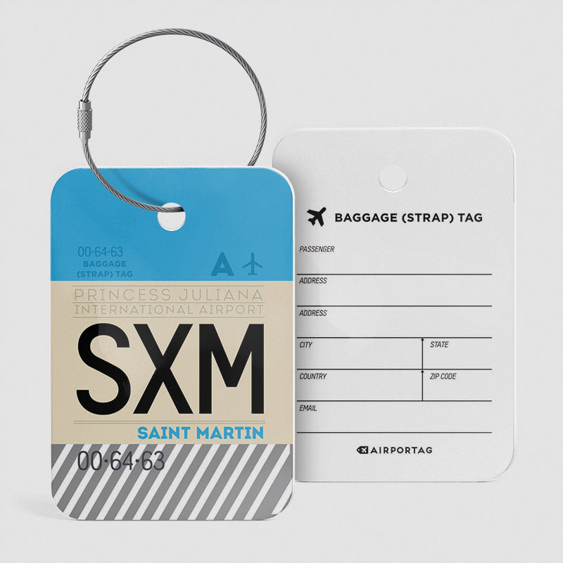 SXM - 荷物タグ
