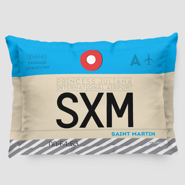 SXM - Pillow Sham - Airportag