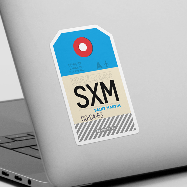 SXM - Sticker - Airportag