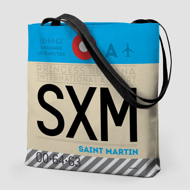 SXM - Tote Bag - Airportag