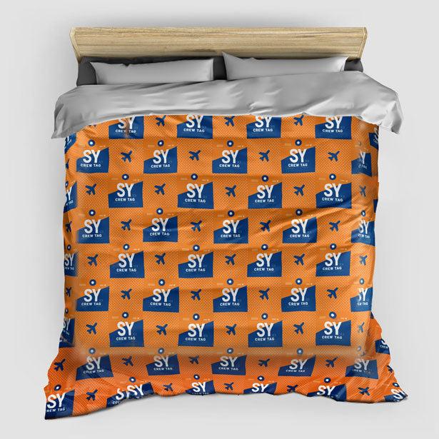 SY - Duvet Cover - Airportag