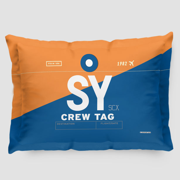 SY - Pillow Sham - Airportag