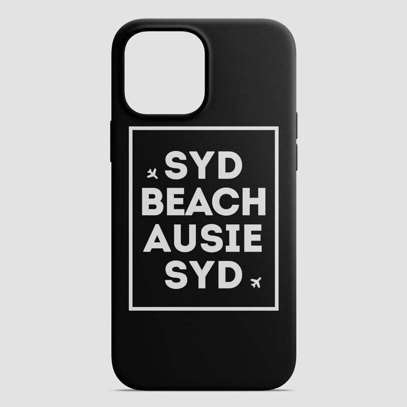 SYD - Plage / Ausie - Étui pour téléphone