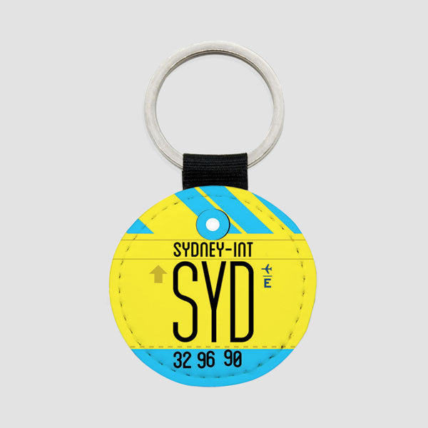 SYD - Round Keychain