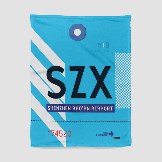 SZX - Blanket - Airportag