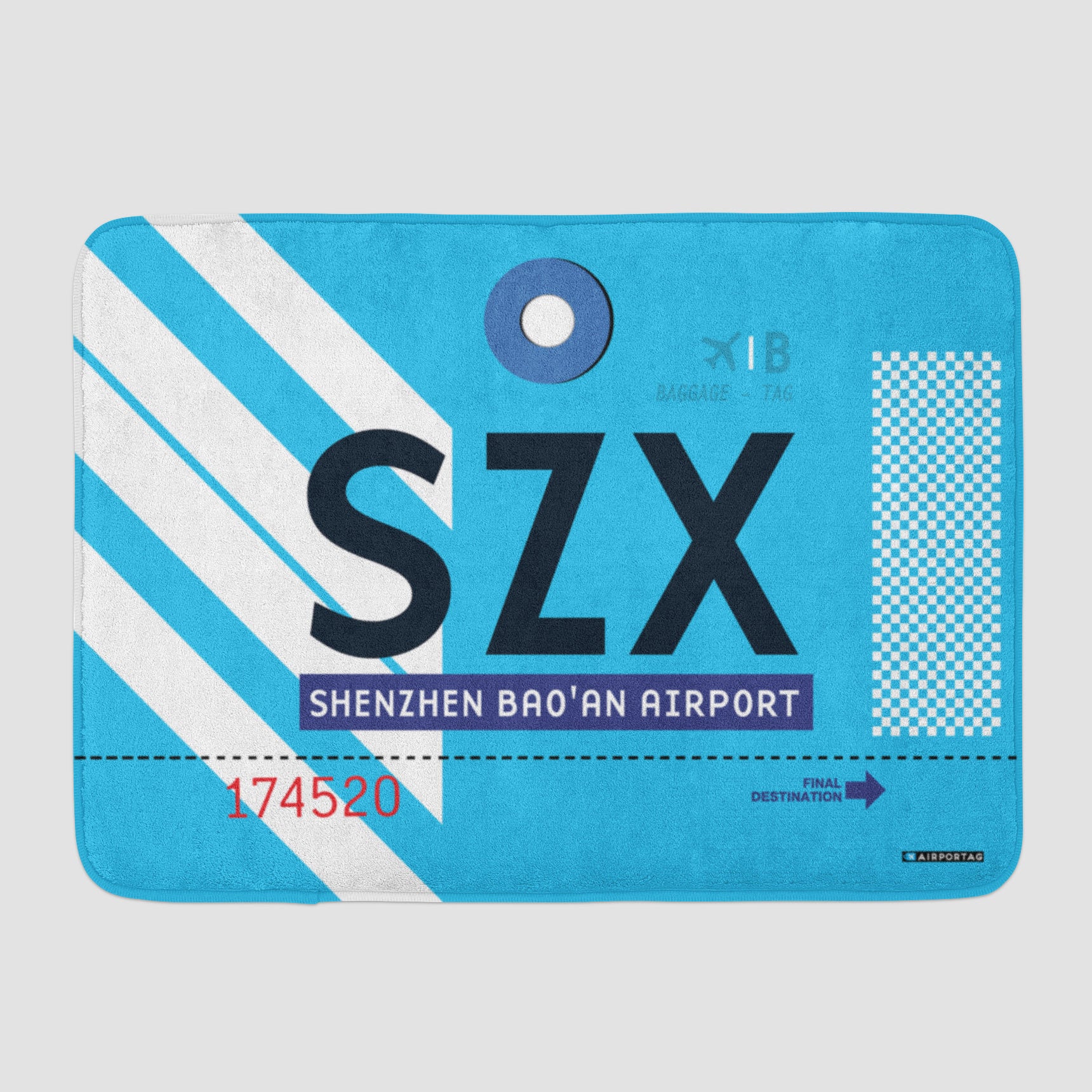 SZX - Bath Mat - Airportag