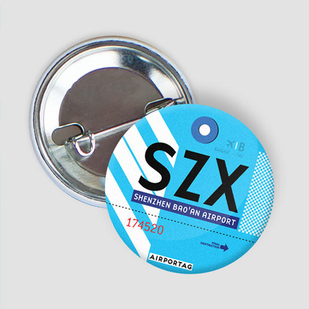 SZX - Button - Airportag
