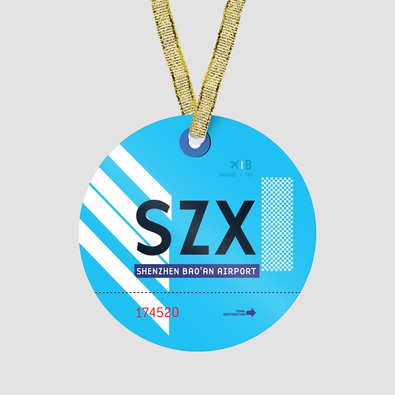 SZX - Ornament - Airportag