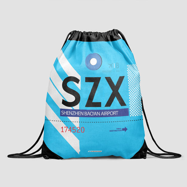 SZX - Drawstring Bag - Airportag