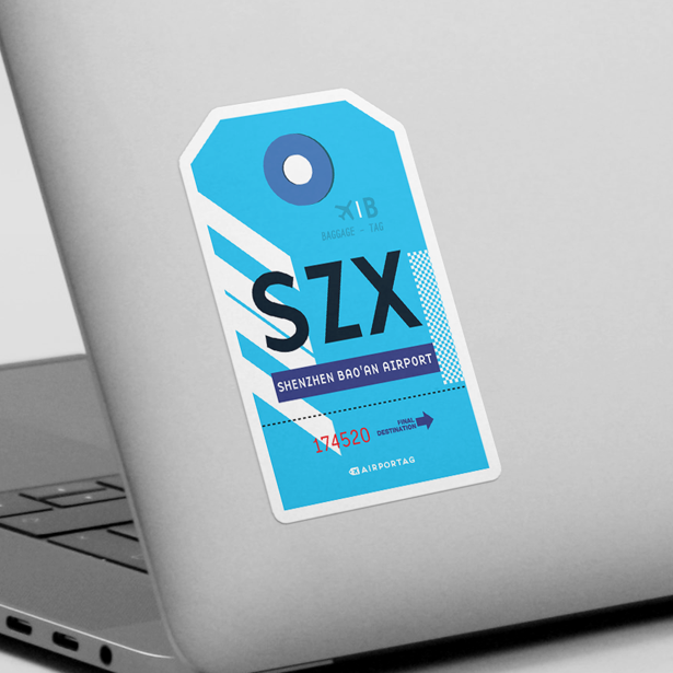 SZX - Sticker - Airportag