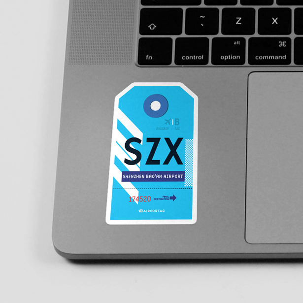 SZX - Sticker - Airportag