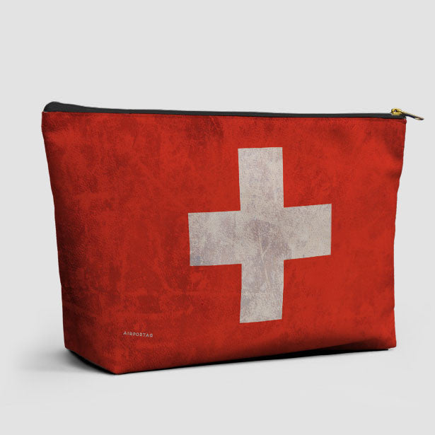 Switzerland Flag - Pouch Bag - Airportag
