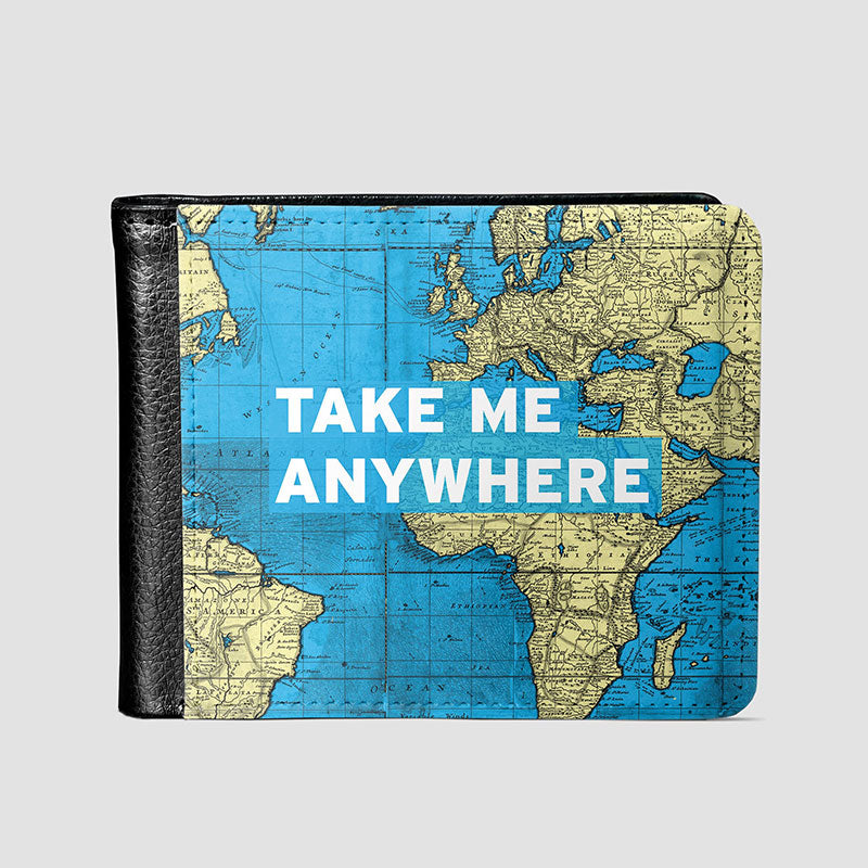 Take Me - World Map - Men's Wallet