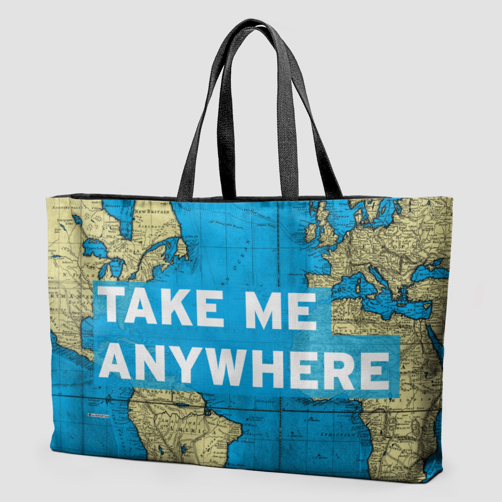 Take Me - World Map - Weekender Bag - Airportag