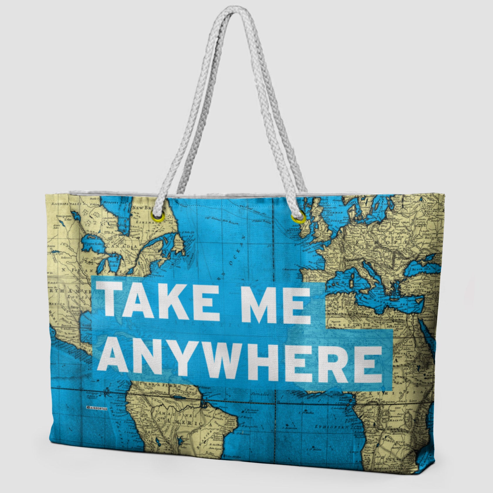 Take Me - World Map - Weekender Bag - Airportag