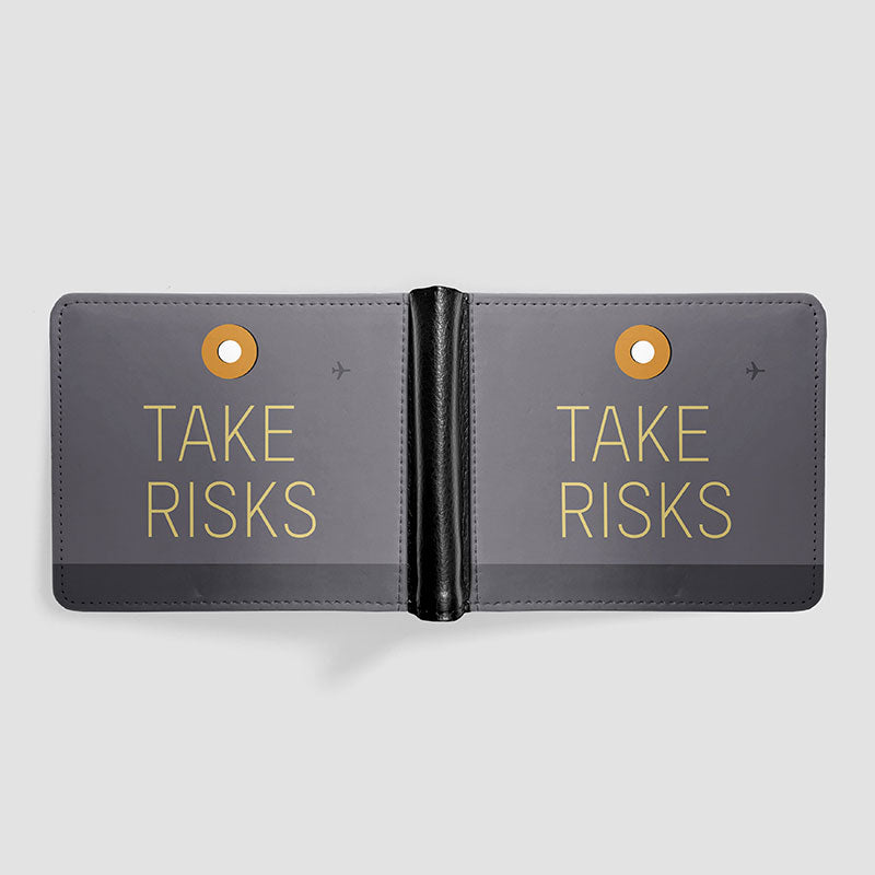 Take Risks - Men's Wallet
