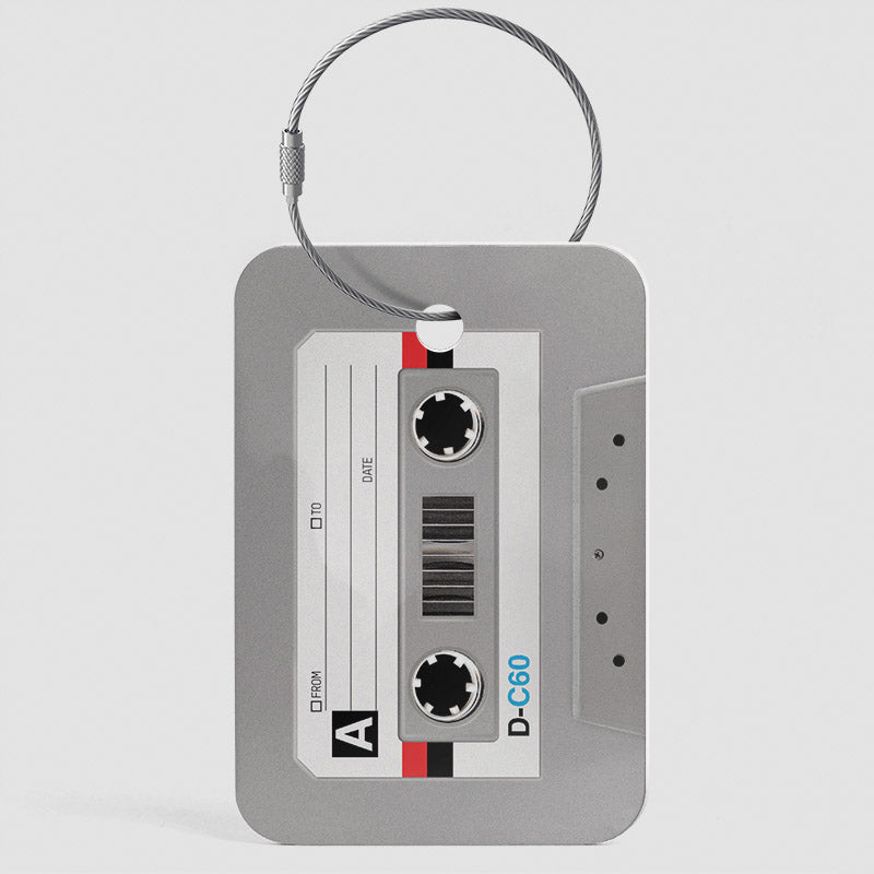 Cassette - Étiquette de bagage
