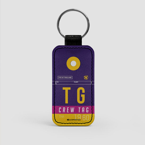 TG - Leather Keychain