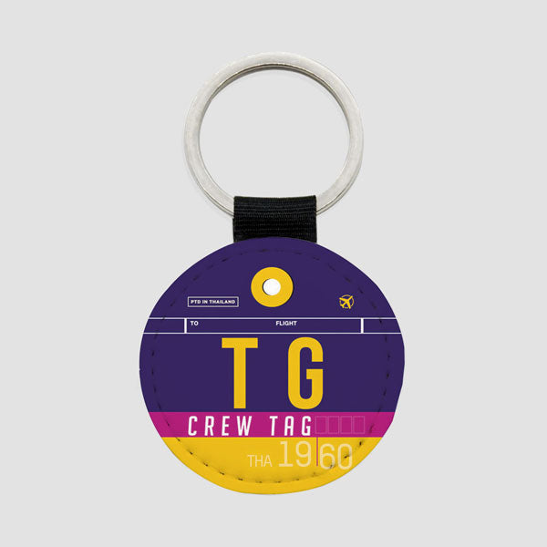 TG - Round Keychain