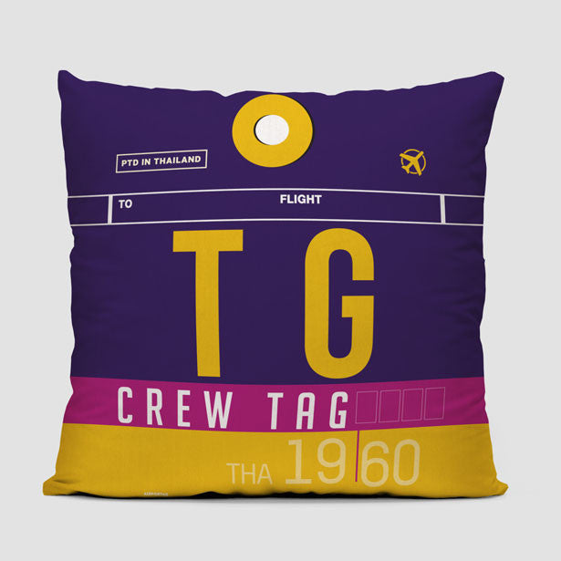 TG - Throw Pillow - Airportag