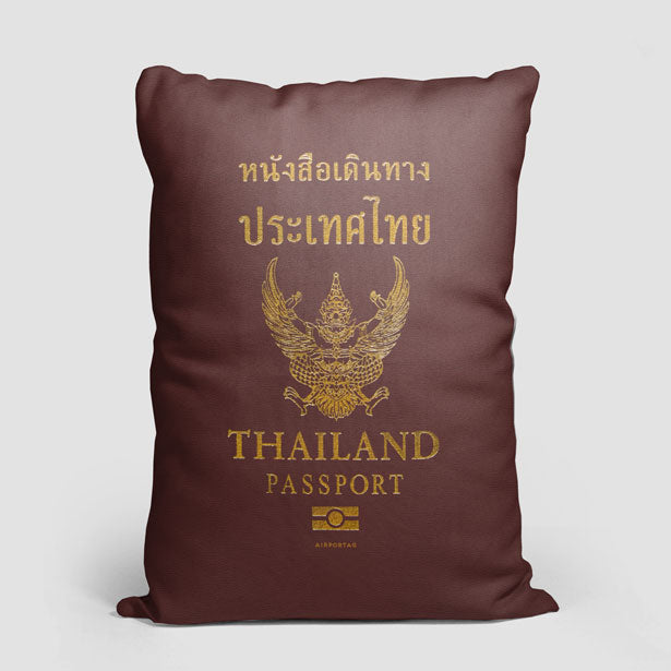 Thailand - Passport Rectangular Pillow - Airportag