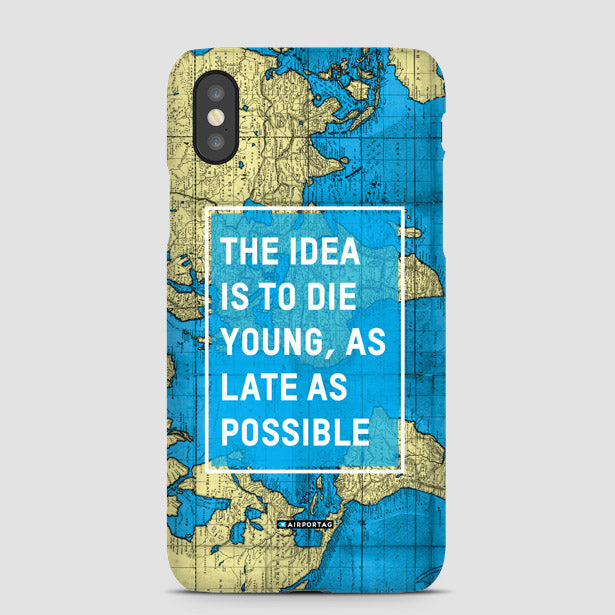 The Idea Is - Phone Case - Airportag