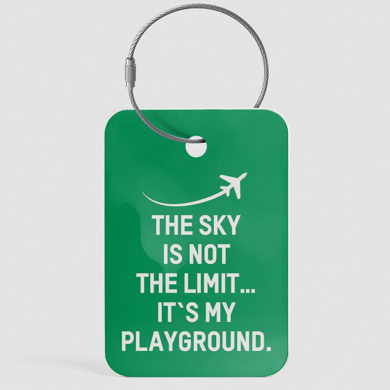 The Sky is Not the Limit - Luggage Tag