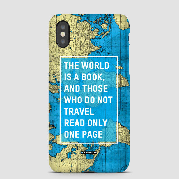 The World Is - Phone Case - Airportag