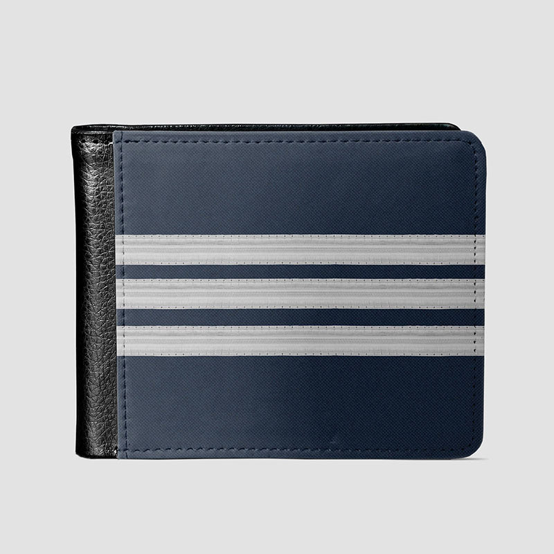 Navy Pilot Stripes - Portefeuille pour homme