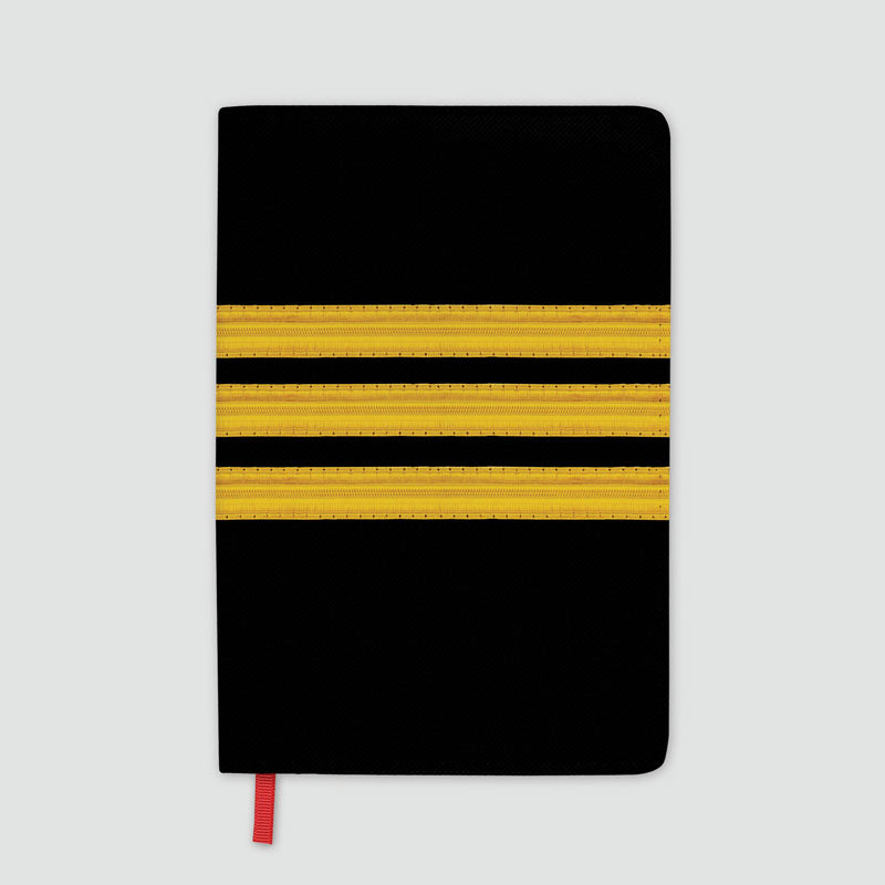 Black Pilot Stripes - Journal